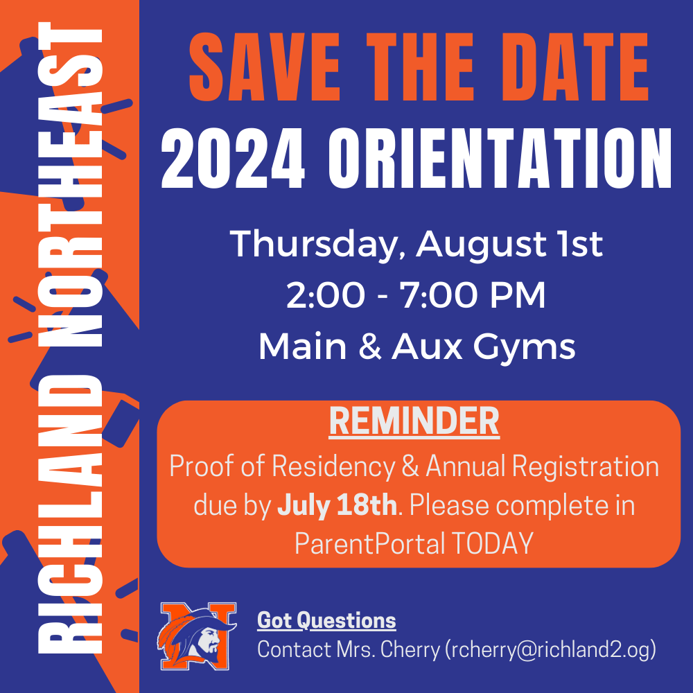 Orientation flyer