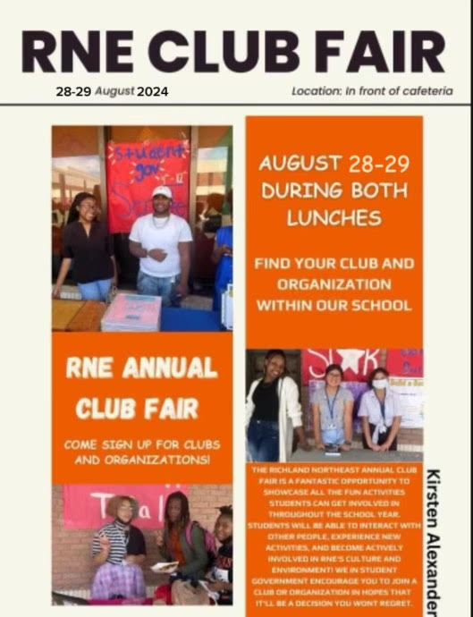 club fair flyer