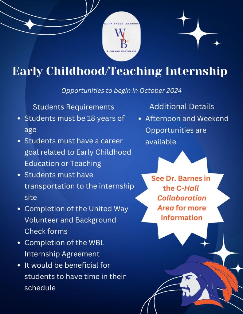 internship flyer