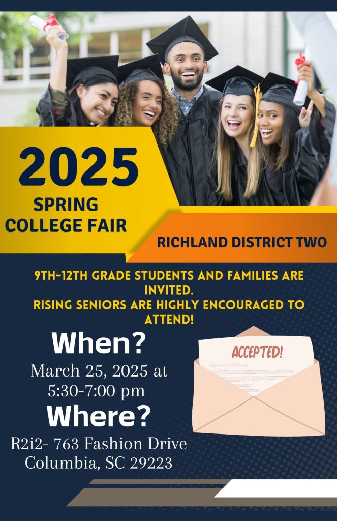 college fair flyer