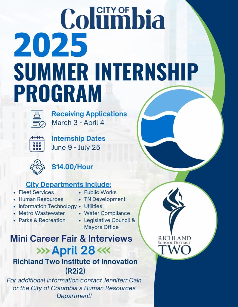 internship flyer
