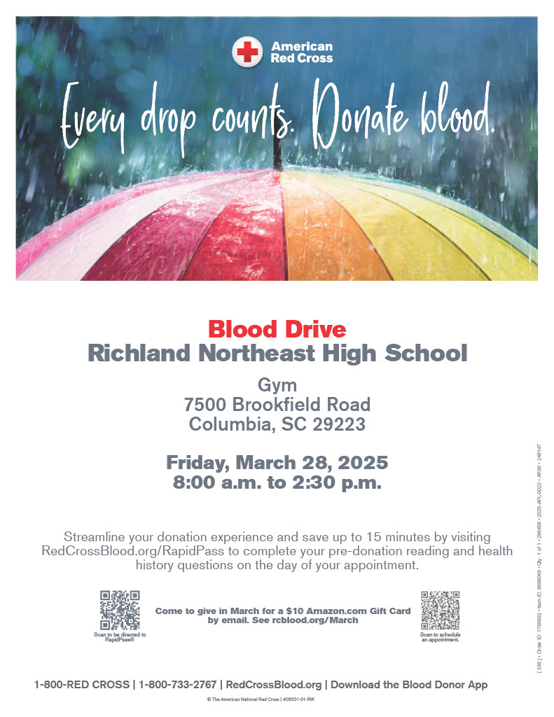 blood drive flyer